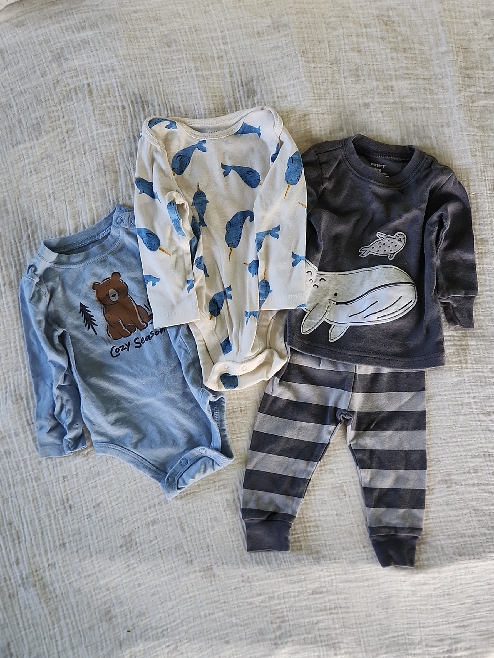 6m Bundle Of Bodysuits And Pjs